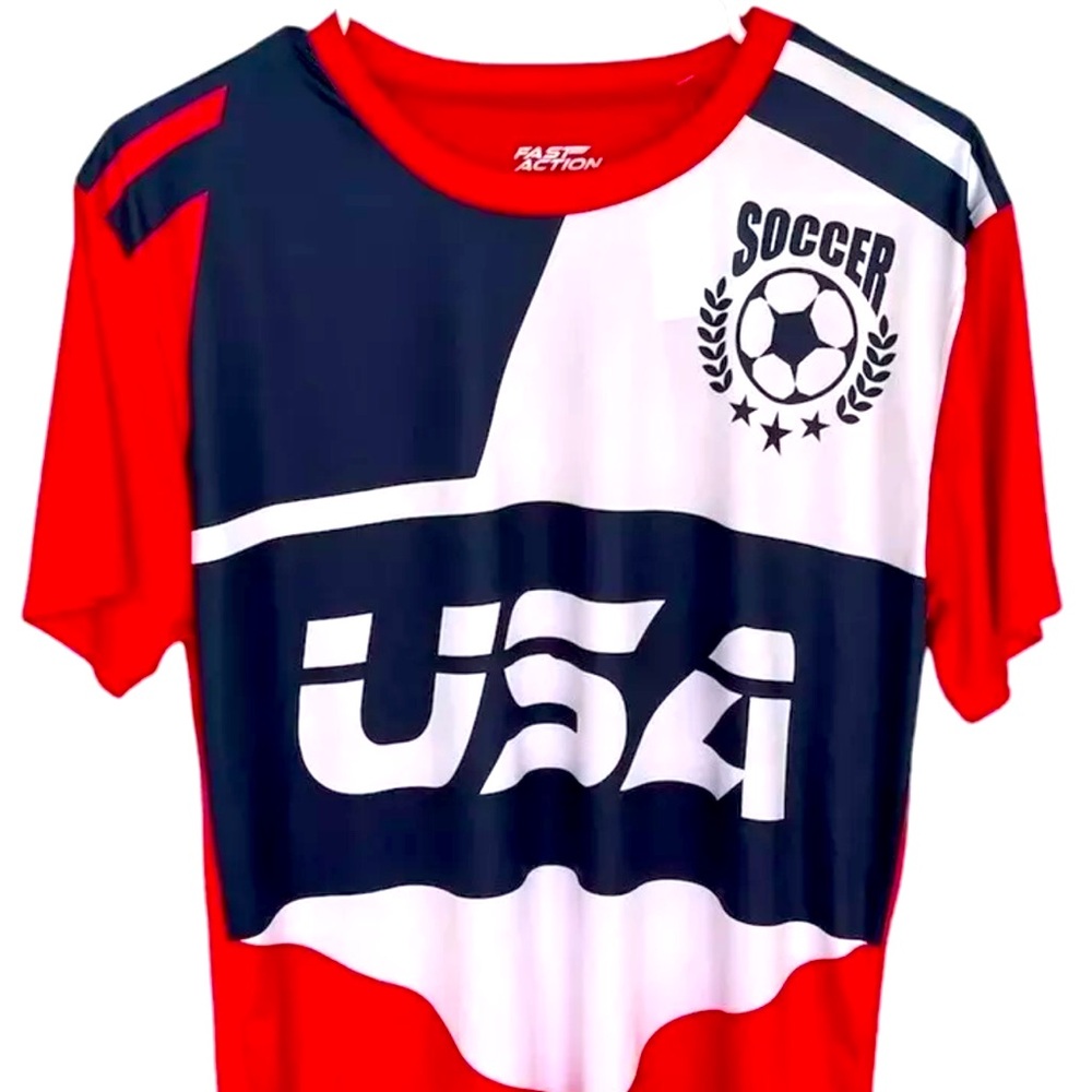 New USA Soccer Jersey By fast Action Size Men’s M
